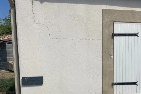 Expert d'assuré pour une expertise sur une fissure lié à la sècheresse